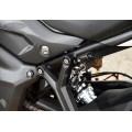 Sato Racing Helmet Lock for Triumph Trident 660 (2021+)